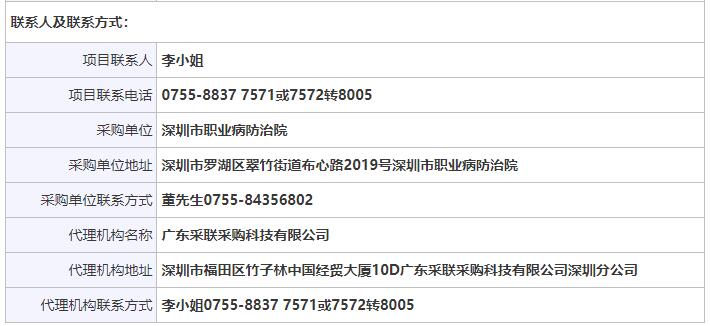 廣東深圳經(jīng)顱多普勒招標(biāo)公告聯(lián)系方式